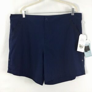 Sail Away by Longitude Navy Blue Board Shorts Size XL NWT
